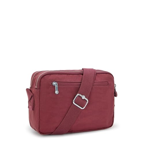 Image of Kipling Women's Abanu Medium Crossbody Bag, Lightweight, Adjustable Nylon Waist Pack with Multi-Compartment Zip Pockets