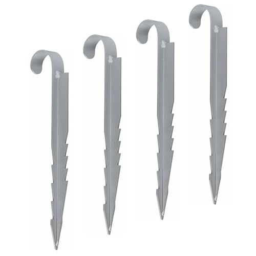 4Pcs Heavy Duty Ground Stakes Universals Ground Hook Garden Landscape Anchoring Stakes Fixing Anchors for Swing Yard