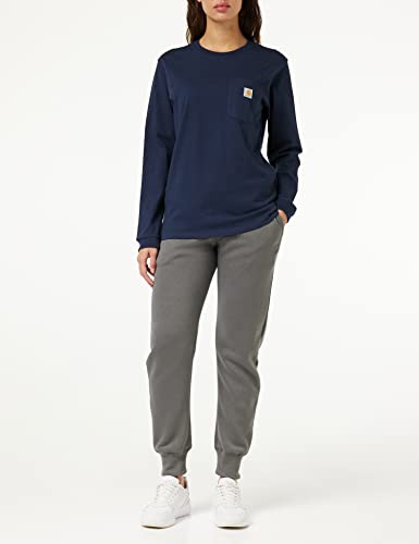 Image of Carhartt Women's 103244 Women's WK126 Workwear Pocket Long Sleeve T-Shirt
