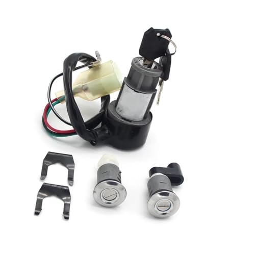 Bouchon réservoir essence moto CH125 kit serrure clé 35010-KV8-680
