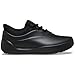 Crocs Men's Bistro No Hands Work Sneakers | Enclosed Toe | Slip Resistant | All Day Comfort, Triple Black, 10
