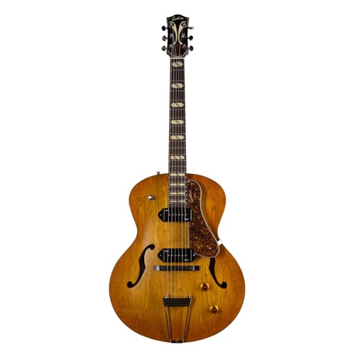 Godin (ゴダン) 5th Avenue Jumbo P90 フルアコギター Harvest Gold 051519 【国内正規品】