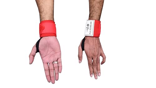 Star Universe Products Weightlifting Wrist Wraps 18" Professional Quality Wrist Support with Heavy Duty Thumb Loop - Best Wrap for Powerlifting Competition, Strength Training, Bodybuilding