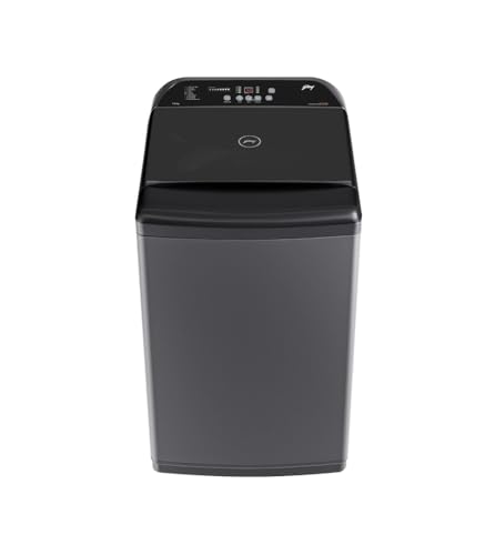 Image of Godrej 11 kg 5 Star Eon Hydris Fully Automatic Top Load Washing Machine with In-Built Heater (WTEON HYS 11 5.0 FEFH GLGR, Glacial Grey, AI Powered)