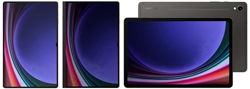 Image of Samsung Galaxy Tab S9 Ultra, RAM 12 GB, ROM 512 GB Expandable, S Pen in-Box, Wi-Fi Tablet, Gray with S9 Ultra Screen Protector, Transparent & S9 Ultra Privacy Screen, Black