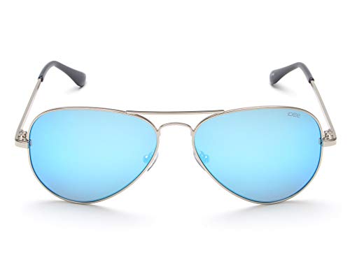 Image of IDEE 100% UV Protected Sunglasses for Unisex | Size- Large | Shape- Aviator | Model- IDS2500