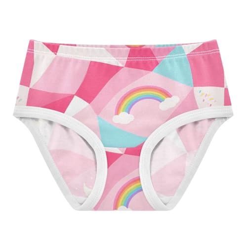 GuoChe Training Panties 1-piecing Hip Design Panties Breathable Toddler Underwear for Kids in Sizes 2T,3T, 4T, 5T, 6Y and 8Y