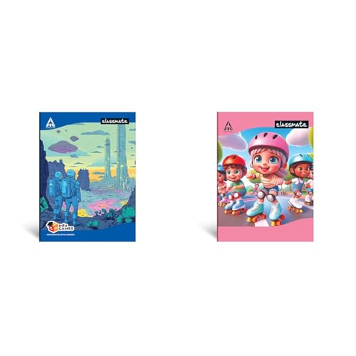 Image of Classmate - Long Book | 140 Pg | | 29.7cm x 21.0cm | Pack of 12 | Long Size Ruled Notebook for School Students & Notebook | 128 Pg | | 21.0cm x 17.0cm | Pack of 12 | Short Size Ruled Notebook for ...