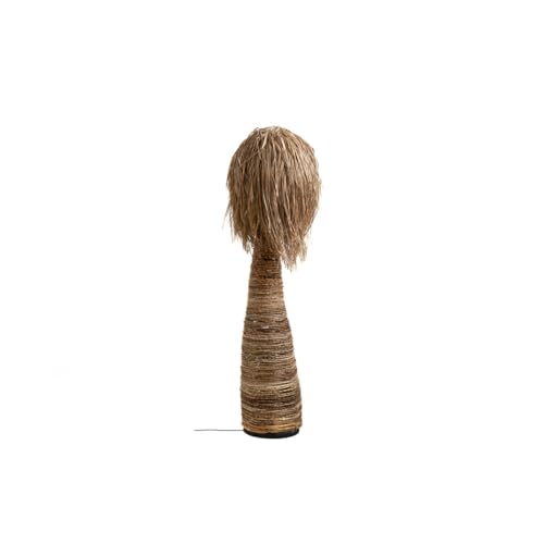 Lámpara de pie natural moderna de 160 cm de alto para decoración de interiores