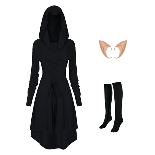 Robe gothique femme grande taille résolvant le choix de costume d'Halloween