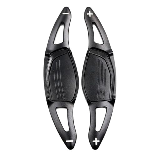 Compatible With RS3 RS4 RS5 R8 For TT RS 2016 2017 2018 2019 2020 対応 アルミ製カーステアリングホイール パドルシフト延長アクセサリー 2個(Blue)