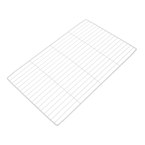 DIYEAH Organizador de Rejilla para Congelador Blanco Divisor de Compartimentos para Helados y Paletas Estante Separador Metálico para Refrigerador y Armarios Organizador de Almacenamiento