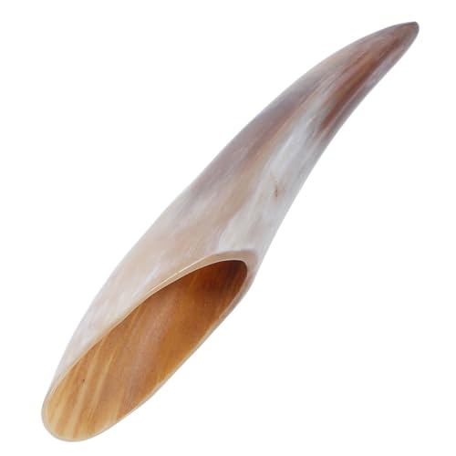 IWOWHERO Cow Horn Scraping Tool Massage Cane Meridian Stimulation for Body Face