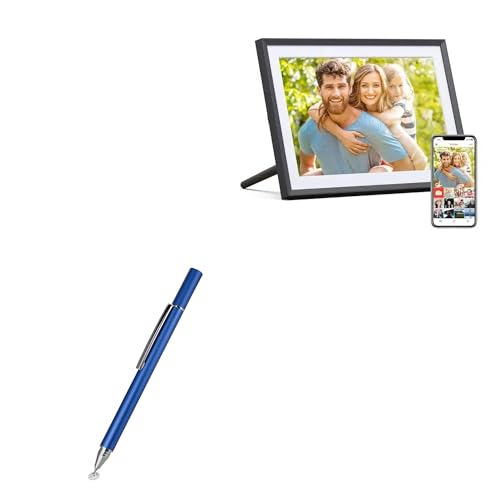 BoxWave Stylus Pen Compatible with ARZOPA Digital Picture Frame 10.1 in - FineTouch Capacitive Stylus, Super Precise Stylus Pen - Lunar Blue