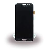 Display Full LCD Komplettset Touchscreen Glas Scheibe Ersatzteil Zubehör Reparatur Schwarz für Samsung Galaxy J3 J320F 2016 + Werkzeug Opening Tool Modellnummer: GH97-18414C