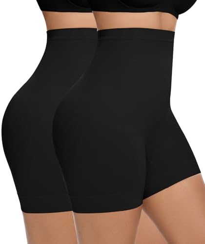 Womens Shapewear Tummy Control, Girdles for Women Body Shaper High Waist Shapewear Shorts Under Dress