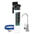 Frizzlife SW15F Multi-Layer Under Sink Water Filter, Reduces Chlorine, Lead, Fluoride, Heavy Metals, VOCs, Bad Taste & Odor, NSF Certified, 5min DIY Install, 3s Replacement
