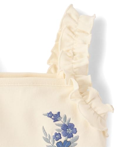Image of Gymboree Girls' and Toddler Sleeveless Embroidered Top