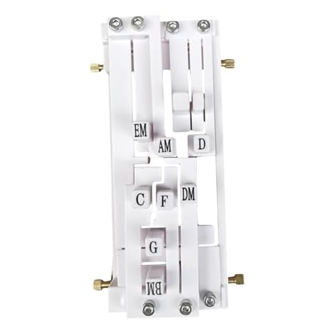Tachiuwa Guitar Aid Chords Trainer Accessories Useful Rhythm Guitar Learning Aid Tool Beginner Trainer Practice Tools for Family Kids Cover