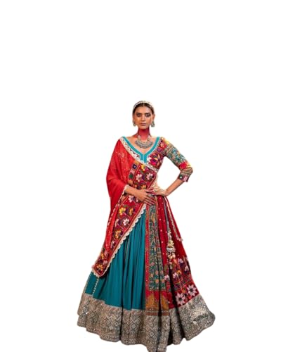 qoulrin navratri lehenga choli for women, Indian Women Garba/Navratri Special Lengha Chaniya Choli.SF-1527