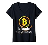 Photo Gallery donna bitcoin sta andando rimbalzo, rimbalzo, umpha! maglietta crypto trader maglietta con collo a v Photo Gallery donna bitcoin sta andando rimbalzo, rimbalzo, umpha! maglietta crypto trader maglietta con collo a v