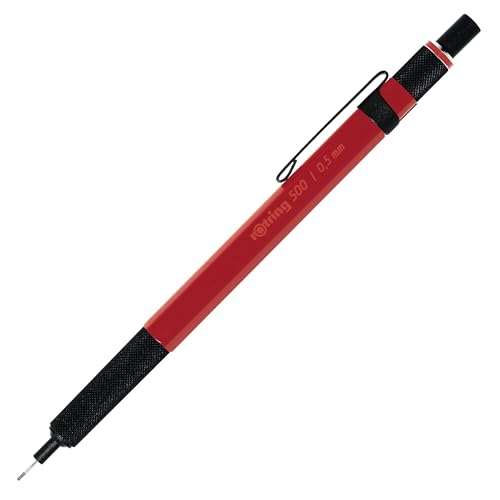 rOtring 500 portaminas | 0,5 mm | cuerpo rojo