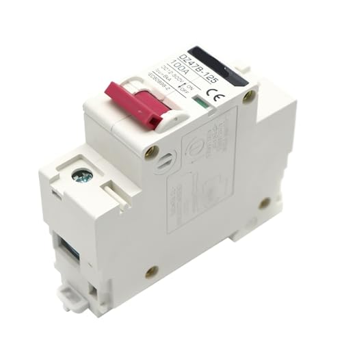 Disyuntor CC 48V 36V mini interruptor de protección batería coche 1P 63A DZ47 6