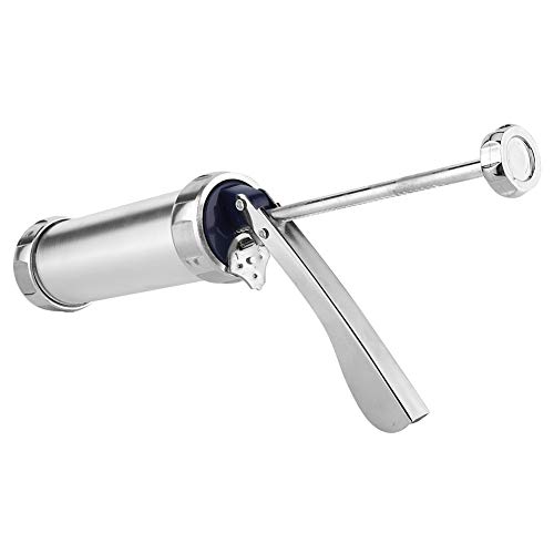 HAOHIZE Cookie Press Gun Set, Aluminum Alloy Cookies Press Maker Kit Biscuits Maker Press Machine Bakeware with 20 Cookies 4 Nozzles Silver - Image 9