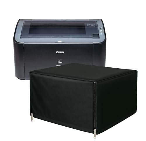 Image of VONBAER Chain Printer Cover for Canon LBP 2900B - Dustproof, Washable, Waterproof - Black