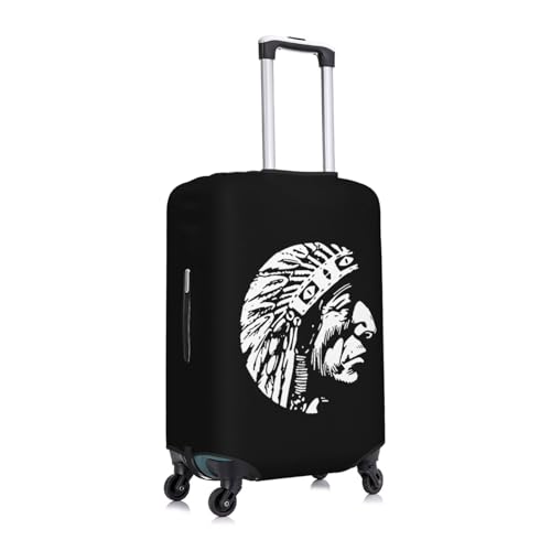 Native American Travel Luggage Cover Suitable for 18-32 in Suitcase Protective Cover4