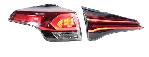 Feux arrière pour Toyota RAV4 2016-2018 : bloc optique complet 4 pièces version US