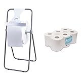 producto 2: Bobina Secamanos de celulosa virgen laminada