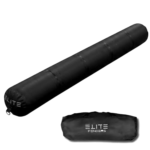 Image of Heavy-Duty Inflatable Boat Fenders for Boats Yachts Sailboats Docks [Round Fenders]