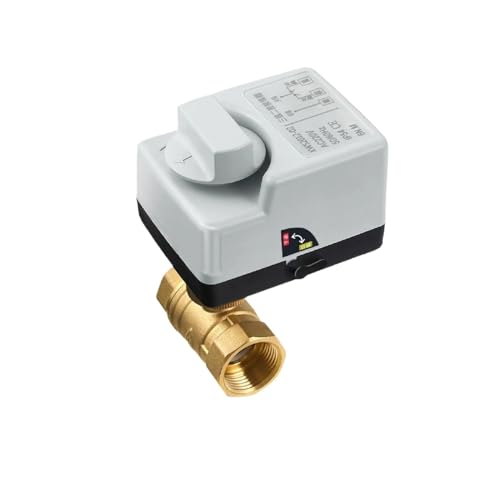 Vanne à bille électrique motorisée DN20 AC220V arrêt eau pour circuit solaire
