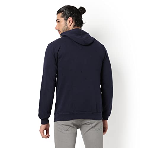 Image of CAHOOT Men's Printed Sweatshirt Regular Fit for Casual Wear | Full Sleeve | Cotton | Stylish Sweatshirt Crafted with Comfort Fit and High Performance for Everyday We