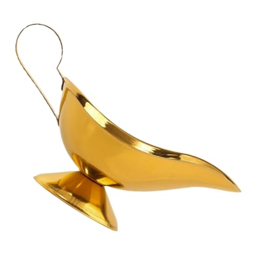 CIYODO Salsiera Acciaio Inossidabile con Beccuccio Versatore Contenitore Multifunzionale per Salse Condimenti e Dressing per Steak e Insalate per Ristoranti e Cene Casa