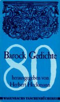 Hardcover 80 Barock-Gedichte Book