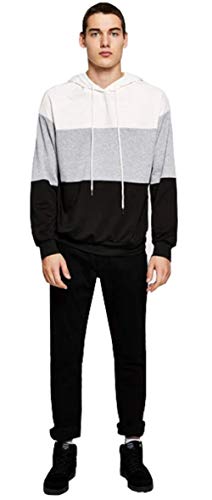 Image of Veirdo Men's Regular Fit Cotton Sweatshirt Hoodie - Multicolor
