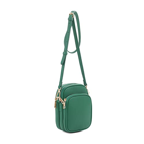 Image of Mali+Lili, Josie Triple Zip Crossbody Bag