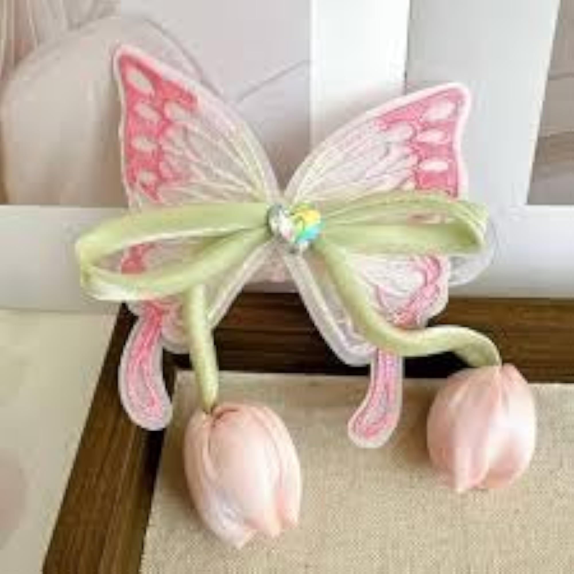 Butterfly Hair Accessory with Crystal Embellishment