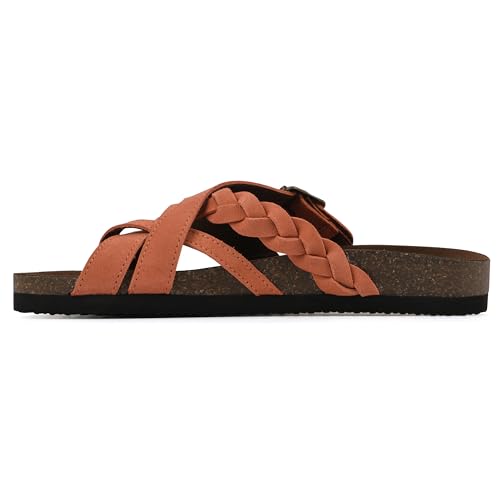Image of White Mountain Women's Harrington Braided Footbed Sandal