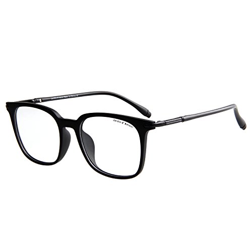 Jardin D'amour Fashion Eyeglasses Non-Prescription Unisex Retro Frame Clear Lens Glasses JA7206 BK Jardin D'amour Fashion Eyeglasses Non-Prescription Unisex Retro Frame Clear Lens Glasses JA7206 BK