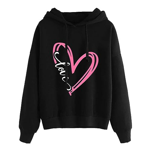 Sweat à capuche imprimé pour femme en tissu doux et respirant