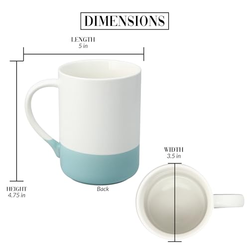 Taza de café de cerámica 18 oz Pavilion Gift Company miniatura 5