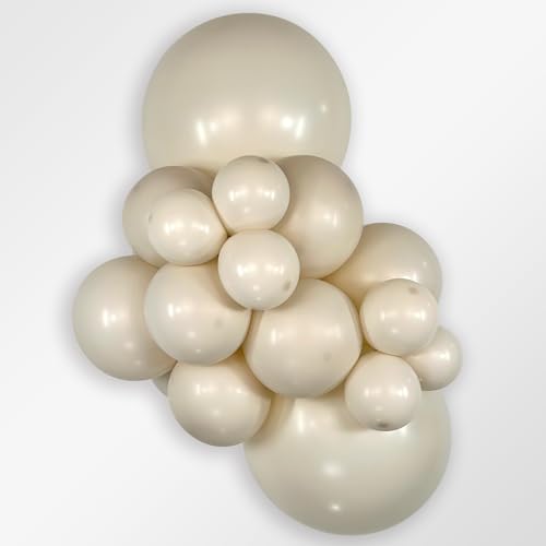 Image of Sempertex Pastel Dusk Cream Balloons, Latex, 11 Inch, 25 Pcs
