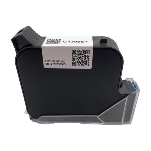 Cartouche noire G1309S+ 25,4 mm pour imprimante jet d'encre portable