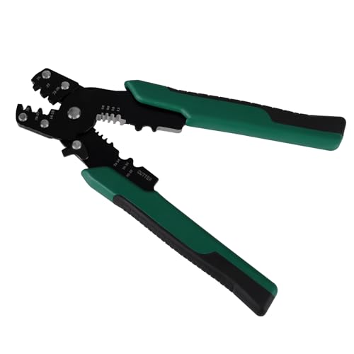 PVNOOCY Crimpzange,3 In 1 Crimpwerkzeug,Aderendhülsenzange, Quetschzange, Crimpwerkzeug, Presszange, Krimpzange, Quetschverbinder Zange, Kabelschuhzange für 10-28AWG PVNOOCY Crimpzange,3 In 1 Crimpwerkzeug,Aderendhülsenzange, Quetschzange, Crimpwerkzeug, Presszange, Krimpzange, Quetschverbinder Zange, Kabelschuhzange für 10-28AWG