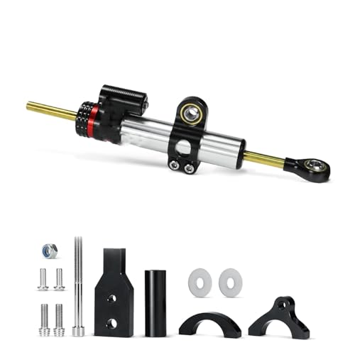 Amortisseur de direction Forza 350 kit support argent pour éviter le guidonnage NSS350