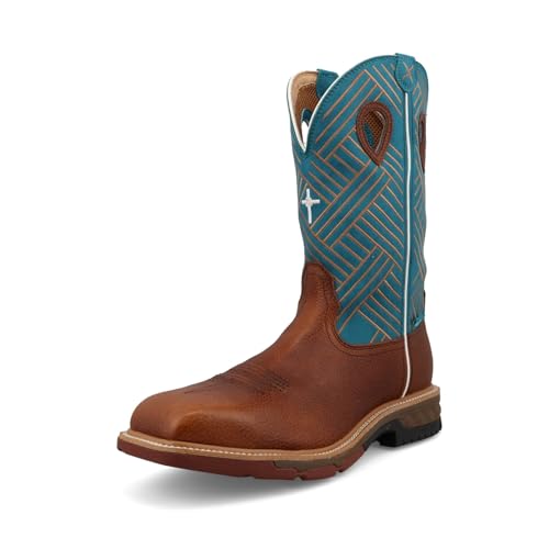 Image of Twisted X Men's 12 inch Pull on Alloy Toe Waterproof Western Work Boot