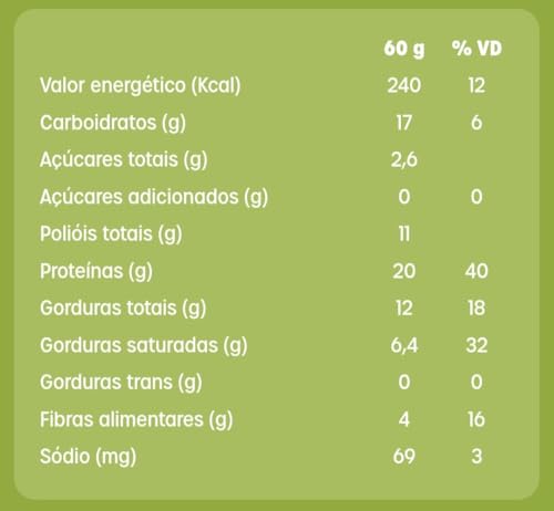 Bold - Barrinhas de Proteína - Sabor Pistache - Caixa com 12 Unidades